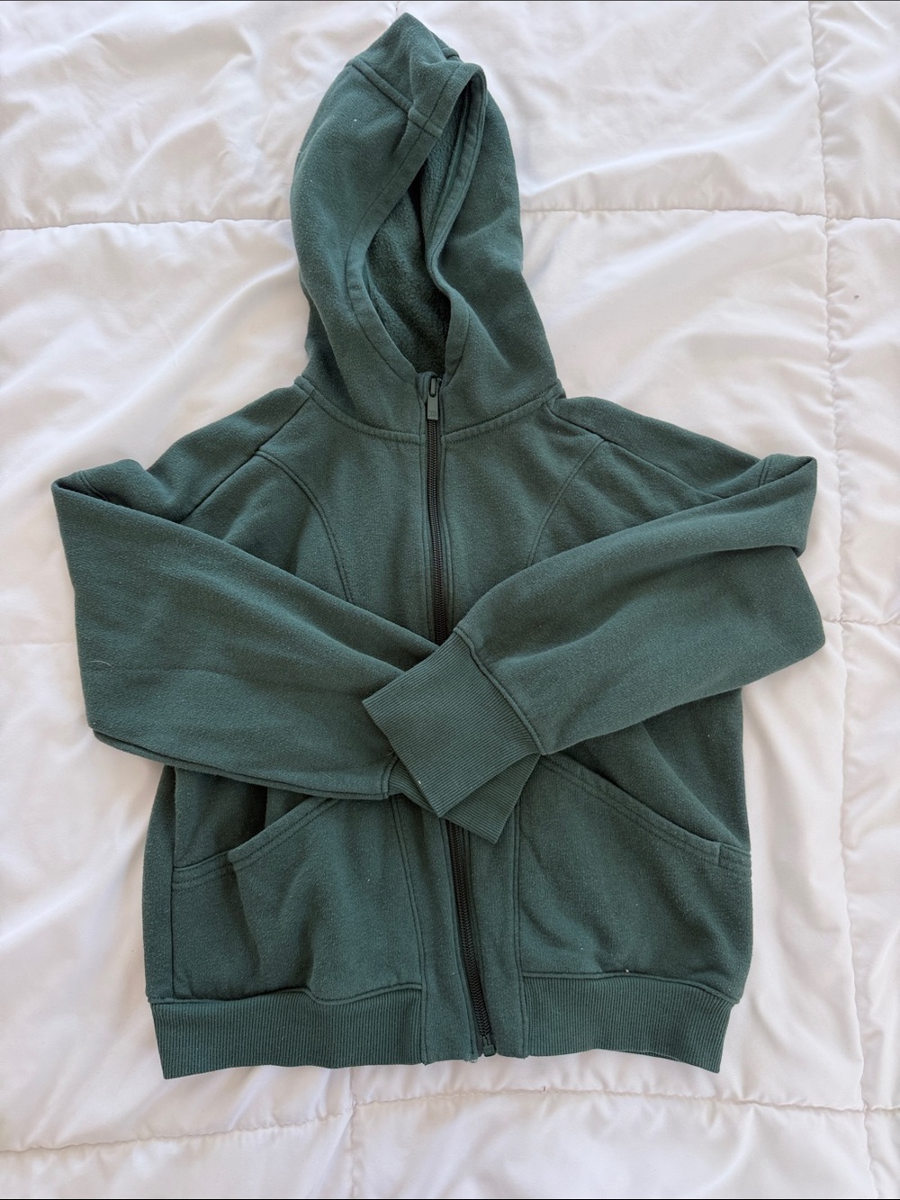 all in motion Kids Hooded Zip-Up Jacket - Dark Green